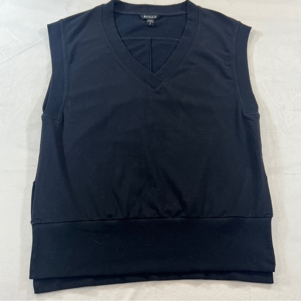 Athleta Sleeveless Black Top